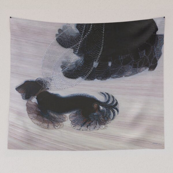 Item preview, Giacomo Balla Dynamism of a Dog on a Leash designed and sold by DavidSrna.