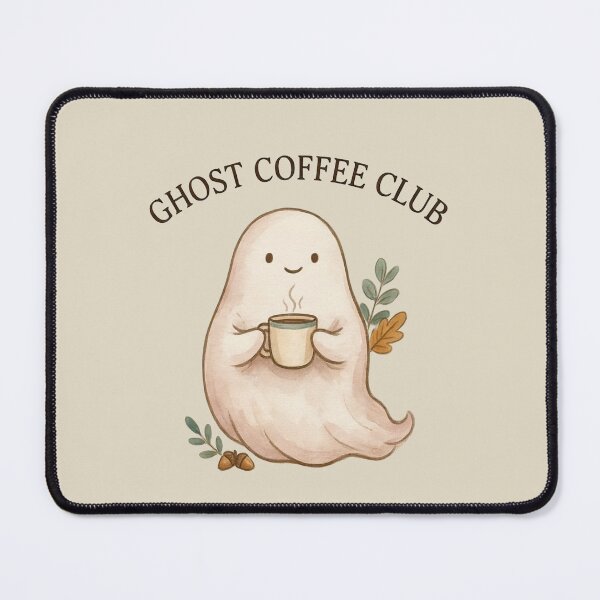 Item preview, Ghost Coffee Club – Vintage Spooky Coffee designed and sold by WikaKowalczyk.