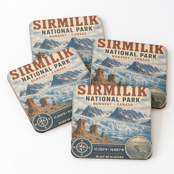 Item preview, Sirmilik National Park Vintage Arctic Adventure designed and sold by naturalsurvival.
