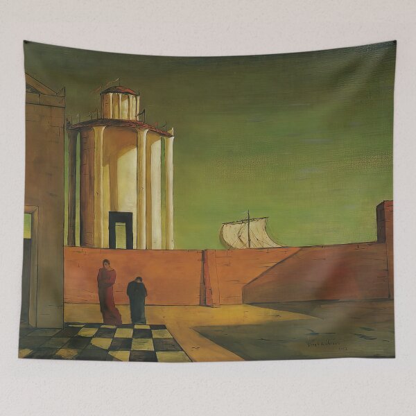 Item preview, Giorgio De Chirico The Enigma of the Arrival and Afternoon designed and sold by DavidSrna.