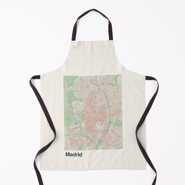 Item preview, Madrid Minimalistic Map Art designed and sold by MapsNerd.