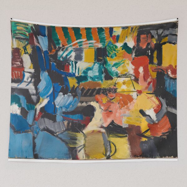 Item preview, Grace Hartigan City Life Study designed and sold by DavidSrna.