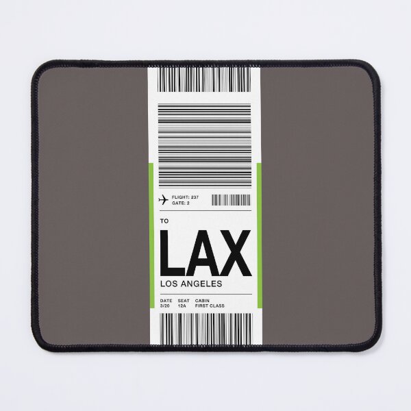 Item preview, Los Angeles Luggage Tag - Travel Adventure Wanderlust designed and sold by -Koleidescope.