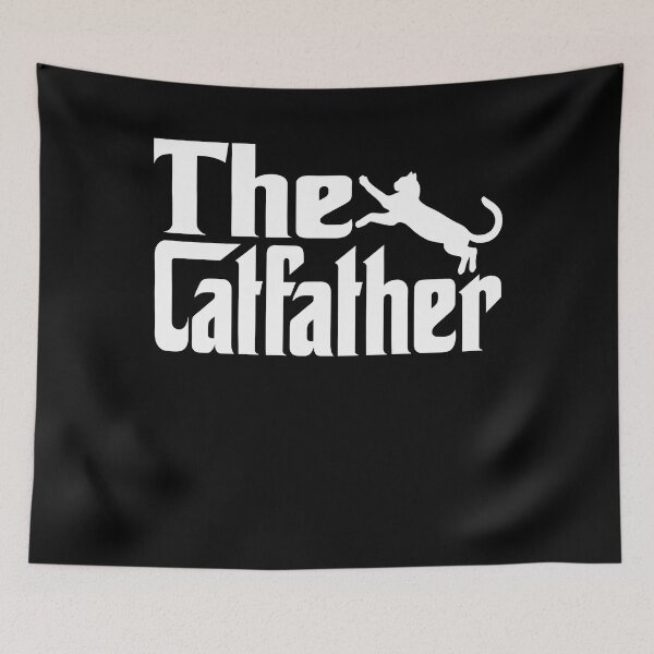 Item preview, The Catfather Shirt designed and sold by KeyClothesline.