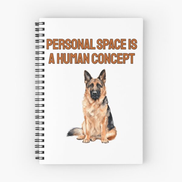 Item preview, Clingy German Shepherd Watercolour Sarcastic Dog Quote designed and sold by NatureUnleashed.