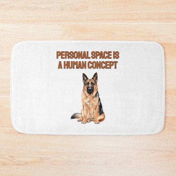 Item preview, Clingy German Shepherd Watercolour Sarcastic Dog Quote designed and sold by NatureUnleashed.
