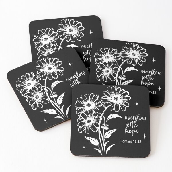 Item preview, Overflow With Hope, Inspirational, Religious, Christian designed and sold by CloudyPress.