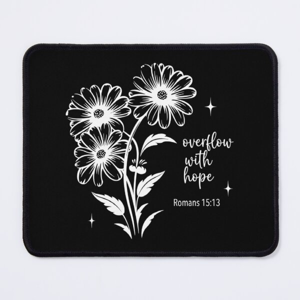 Item preview, Overflow With Hope, Inspirational, Religious, Christian designed and sold by CloudyPress.