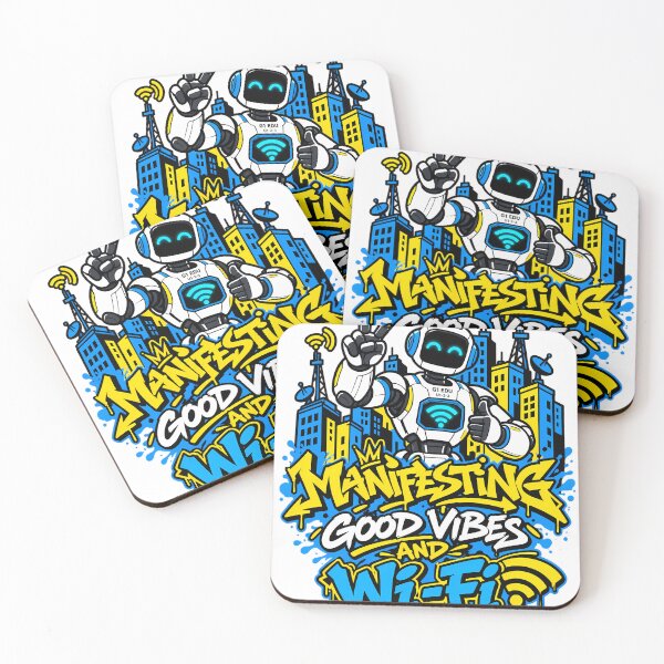 Item preview, Spreading good vibes with Wi-Fi designed and sold by chrishb2000.