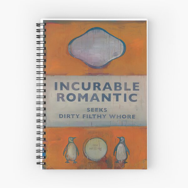 Item preview, Harland Miller Incurable Romantic Seeks Dirty Filthy Whore designed and sold by DavidSrna.