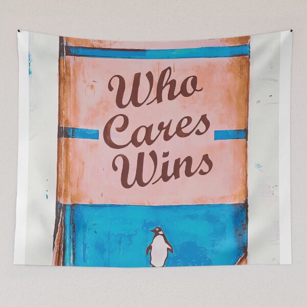 Item preview, Harland Miller, who cares wins designed and sold by DavidSrna.