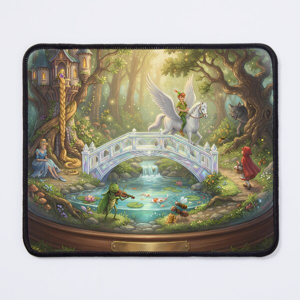Item preview, Magical Fairytale Globe Enchanted Forest Fantasy Art designed and sold by AfresStudio.