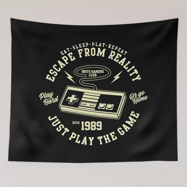 Item preview, Escape From Reality Vintage Retro Video Game Controller designed and sold by heedooppod.
