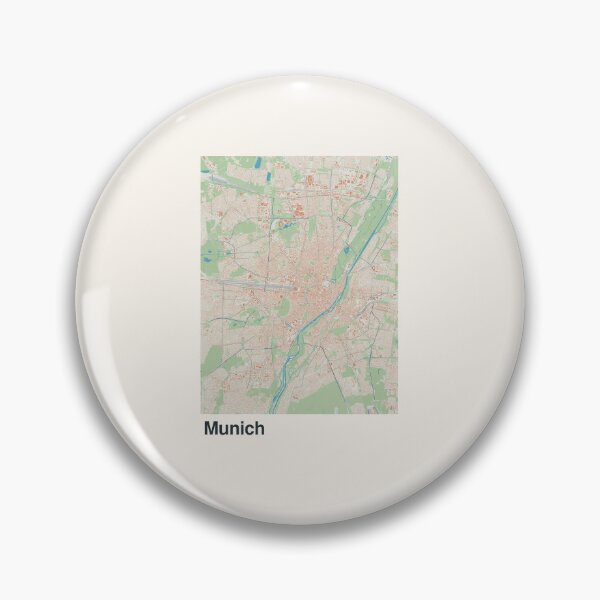 Item preview, Munich Minimalistic Map Art designed and sold by MapsNerd.