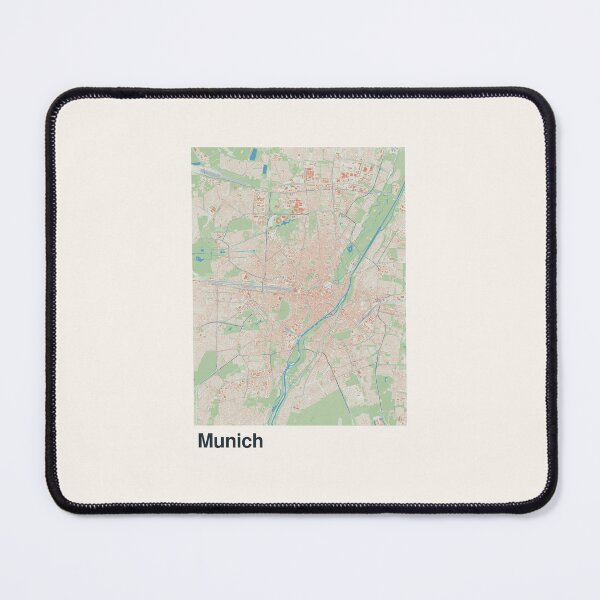 Item preview, Munich Minimalistic Map Art designed and sold by MapsNerd.
