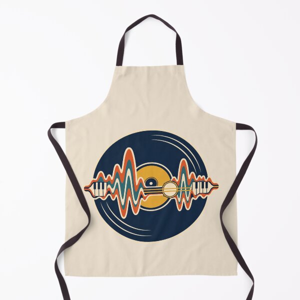 Item preview, Musician Gift – Retro Vinyl Record Soundwave Music Design designed and sold by astersgraphics.