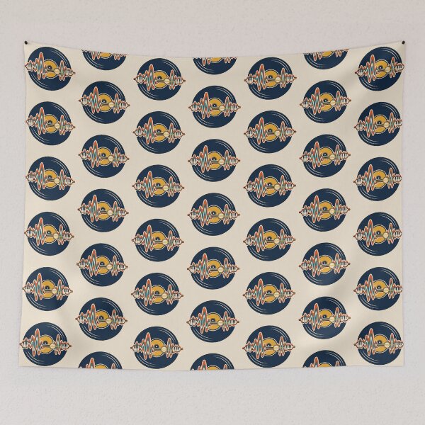 Item preview, Musician Gift – Retro Vinyl Record Soundwave Music Design designed and sold by astersgraphics.