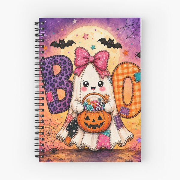 Item preview, Kawaii Halloween Patchwork Ghost designed and sold by Pure Craft.