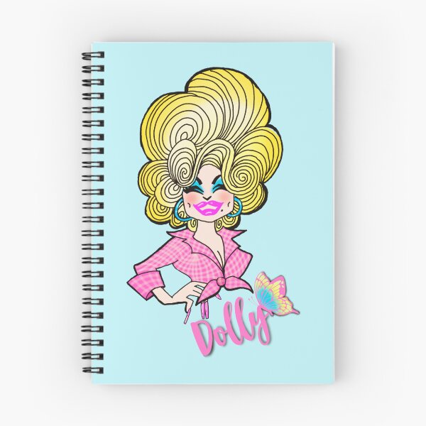 Item preview, Retro Dolly Doodle designed and sold by MsBrillMakes.