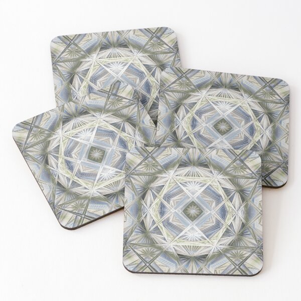 Item preview, GREEN MAGIC HEXAGONS designed and sold by Cveti Dinkova.