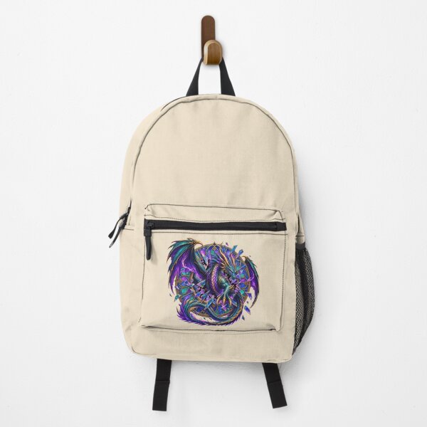 Item preview, Stained Glass Dragon for Gothic Fantasy Fans designed and sold by POD DYNASTY | Original Print On Demand T-Shirt Graphics.