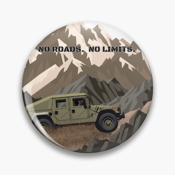 Item preview, No Road. No Limits. –  Off-Road Tee | Tactical Vehicle Adventure Design designed and sold by SIGNAL & BLOOM.