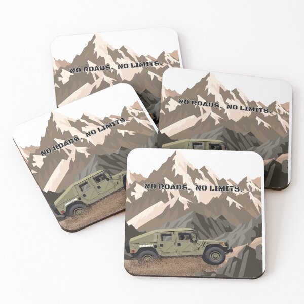 Item preview, No Road. No Limits. –  Off-Road Tee | Tactical Vehicle Adventure Design designed and sold by SIGNAL & BLOOM.