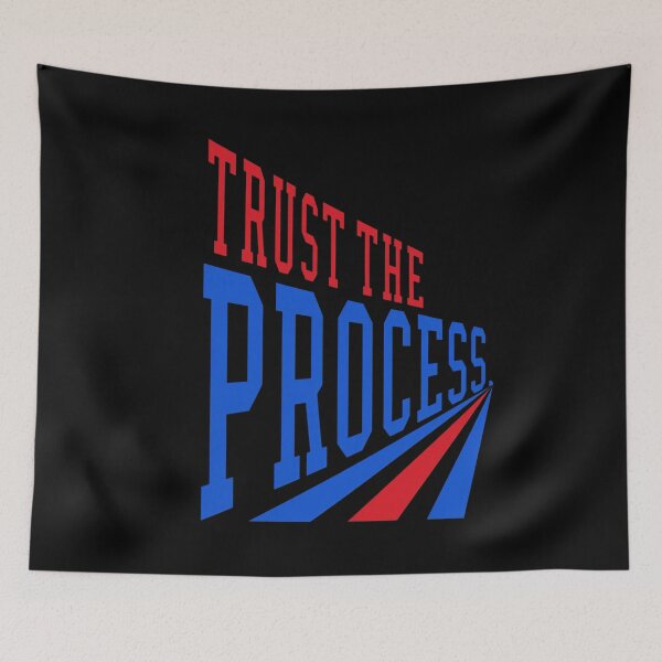 Item preview, Sixers Trust The Process Retro designed and sold by Evakenyon.