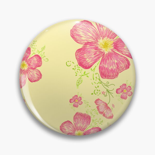 Item preview, Pink Wildflower Vine – Pastel Botanical Line Art designed and sold by Arabesque.fromSadia.