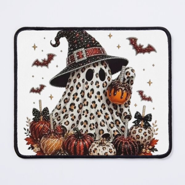 Item preview, Spooky Leopard Ghost Halloween Witch Hat Pumpkin Autumn Fall Design designed and sold by storeInsight.