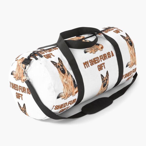 Item preview, German Shepherd Shedding Watercolour Sarcastic Dog Quote designed and sold by NatureUnleashed.