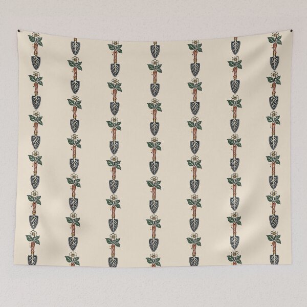 Item preview, Gardener Gift – Botanical Trowel Roots and Flower Design designed and sold by astersgraphics.
