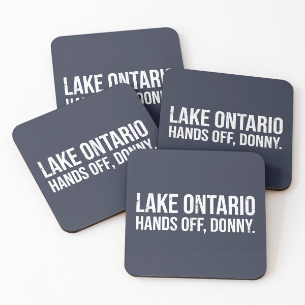 Item preview, Lake Ontario Hands Off Donny Trump designed and sold by HowToCanadian.