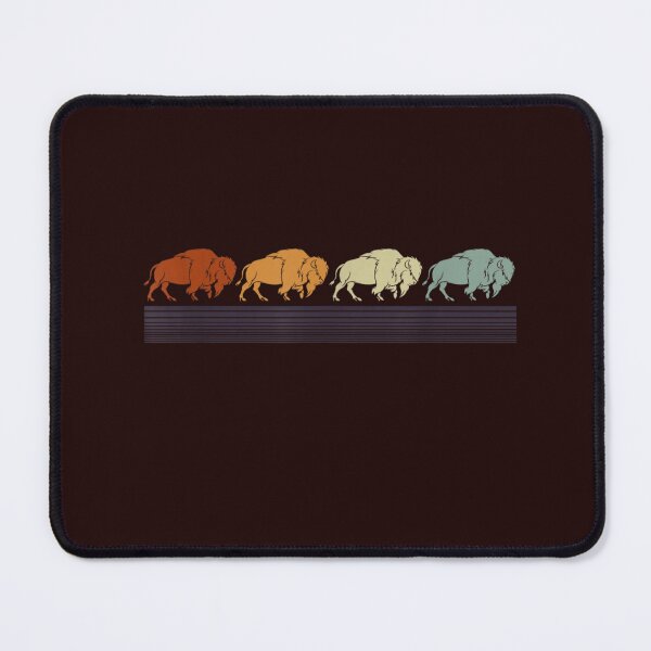 Item preview, Retro Colorful Buffalo Parade designed and sold by ethancooper399.