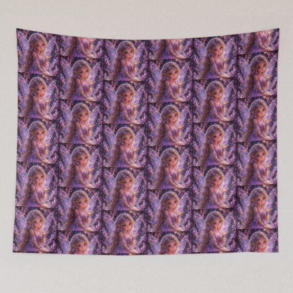 Item preview, The Magical Fairy of Violet Crystals. designed and sold by JoyNest = "The nest of joy".