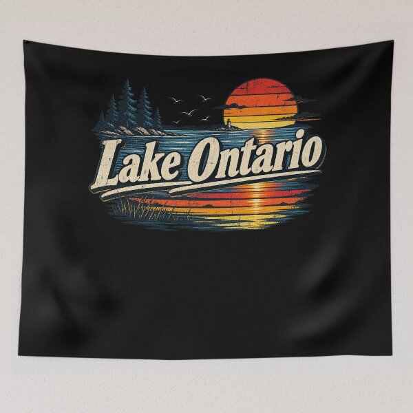 Artikelvorschau, Lake Ontario entworfen und verkauft von Starry Night Creative Art.