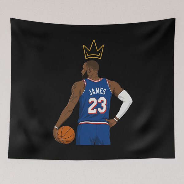 Item preview, Lebron James Philadelphia Crown Celebration Retro designed and sold by Evakenyon.