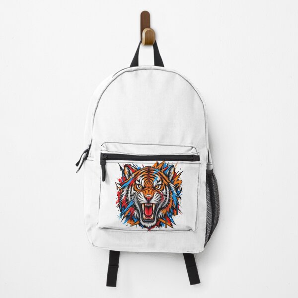 Item preview, Fierce Roaring Tiger Graffiti Paint Splash Streetwear Art designed and sold by shemodas.
