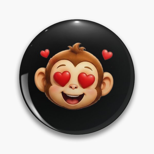 Item preview, Loving Monkey Face designed and sold by ArtPixs.