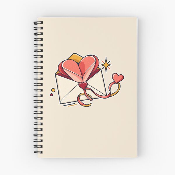 Item preview, Valentine Love Letter – Retro Heart Envelope Gift Design designed and sold by astersgraphics.