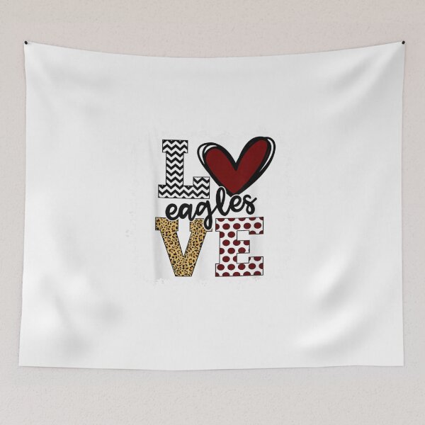 Item preview, Eagles Mascot Love School Spirit designed and sold by ianpowell39.