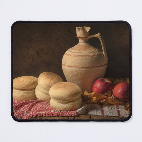 Item preview, Rustic Bread and Clay Jug designed and sold by DansCreations42.