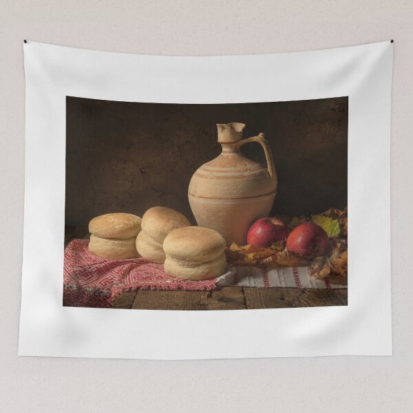 Item preview, Rustic Bread and Clay Jug designed and sold by DansCreations42.