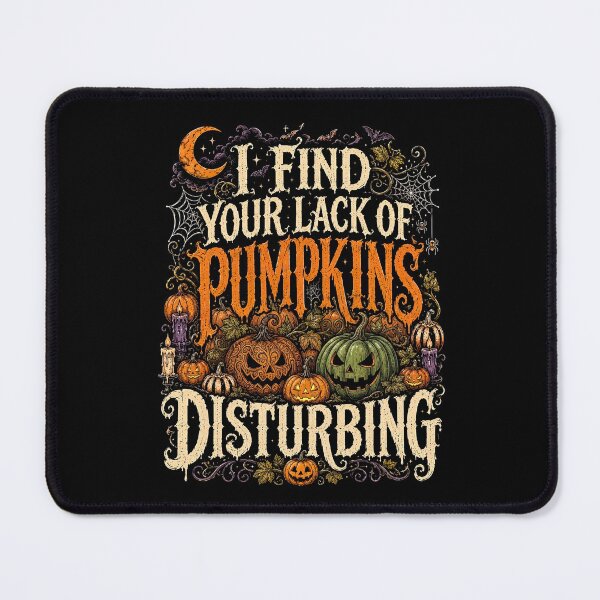 Item preview, I Find Your Lack of Pumpkins Disturbing Halloween Jack o lantern designed and sold by J-Style-Design.