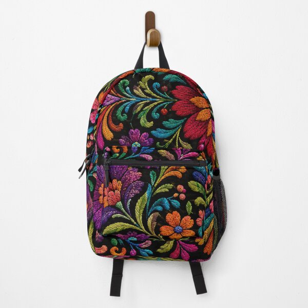 Item preview, Mexican Folk Art Floral Pattern | Colorful Traditional Flower Design designed and sold by BrainCurves.