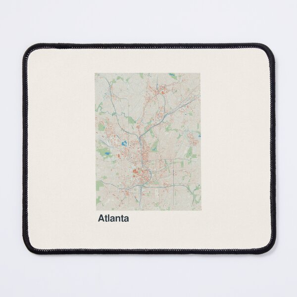 Item preview, Atlanta Minimalistic Map Art designed and sold by MapsNerd.