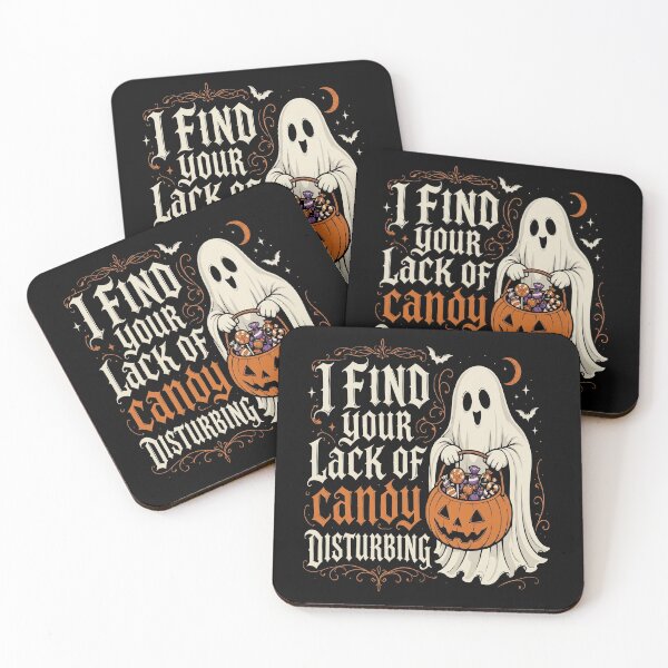 Item preview, I Find Your Lack of Candy Disturbing Trick or Treat Halloween designed and sold by J-Style-Design.