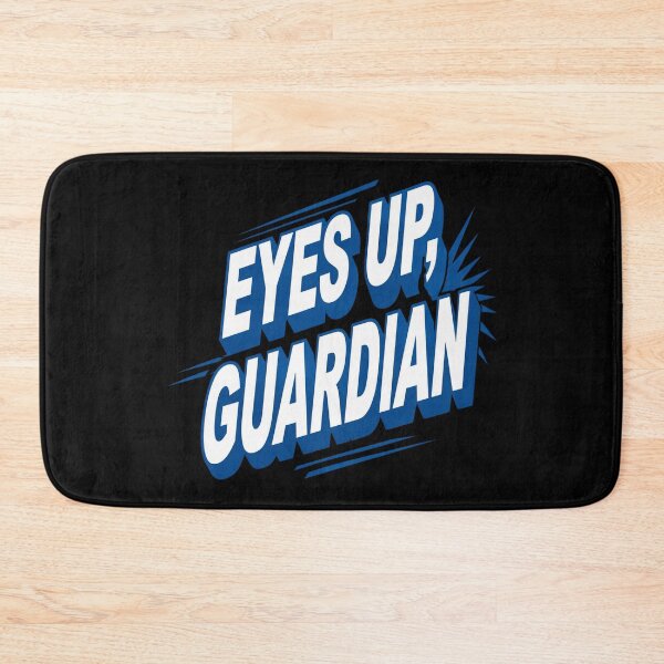 Item preview, Eyes Up Guardian Blue Graphic Retro designed and sold by Evakenyon.