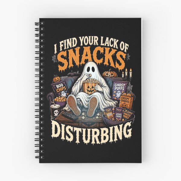 Item preview, I Find Your Lack of Snacks Disturbing Funny Ghost Halloween designed and sold by J-Style-Design.
