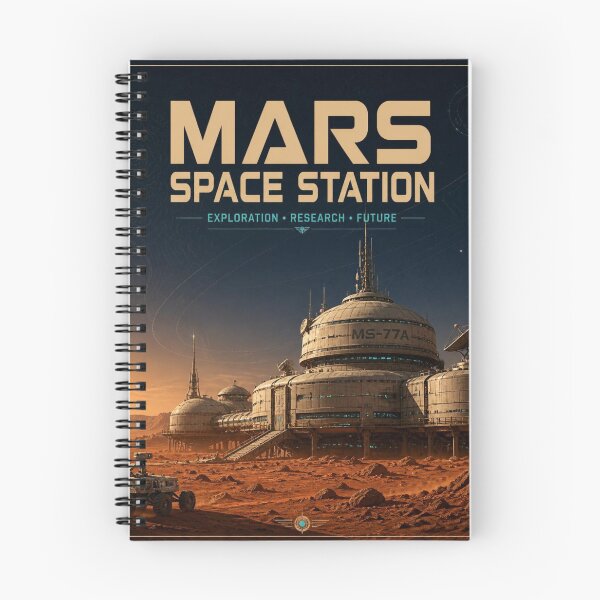 Item preview, Mars Space Station Sci-Fi Tech Design designed and sold by Astro Technical.